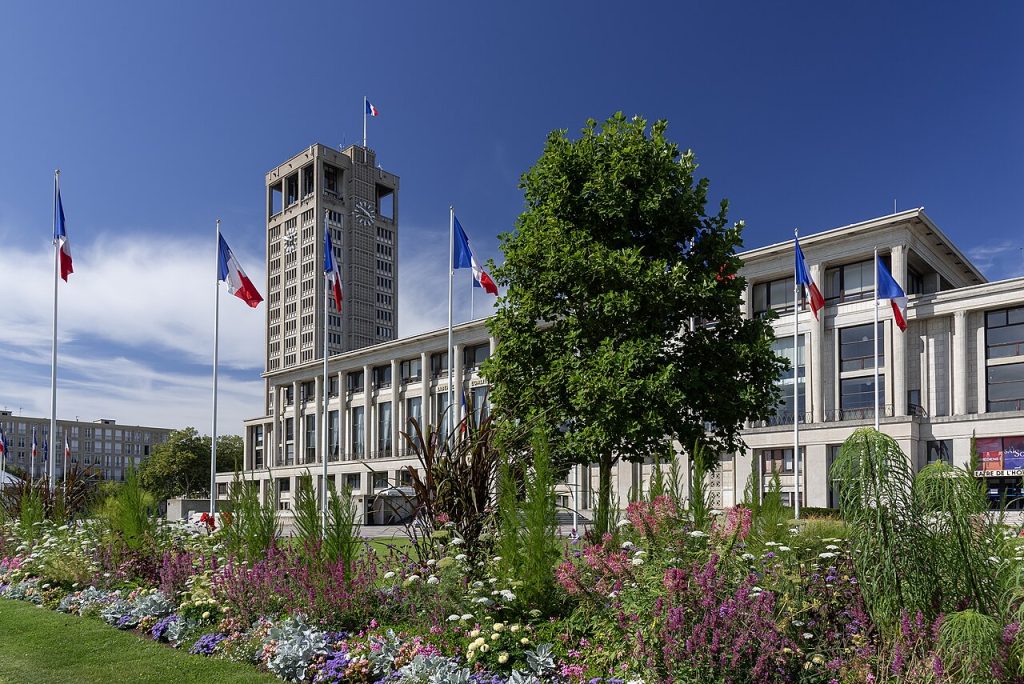 L'hôtel de ville du Havre et sa tour (Le Havre)