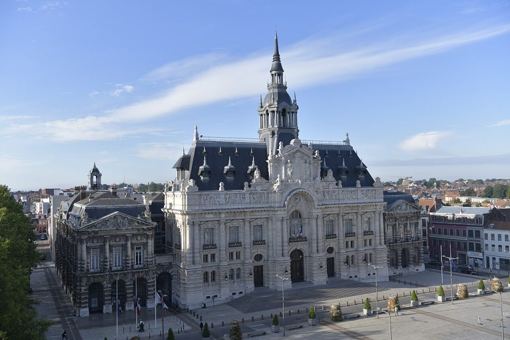 Hôtel de ville de Roubaix sur la Grand-Place (Roubaix)